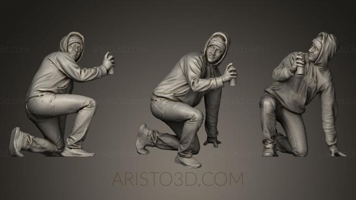 Figurines of people (STKH_0003) 3D model for CNC machine